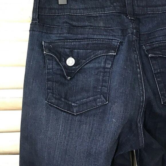 Kut From the Kloth Women's Dark Stretch Denim Mid Rise Boot Cut Jeans Size 6 - Picture 9 of 11